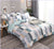 Copripiumino Scandinavo A Quadri Multicolori