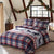 Copripiumino Stile Chalet Blu E Rosso