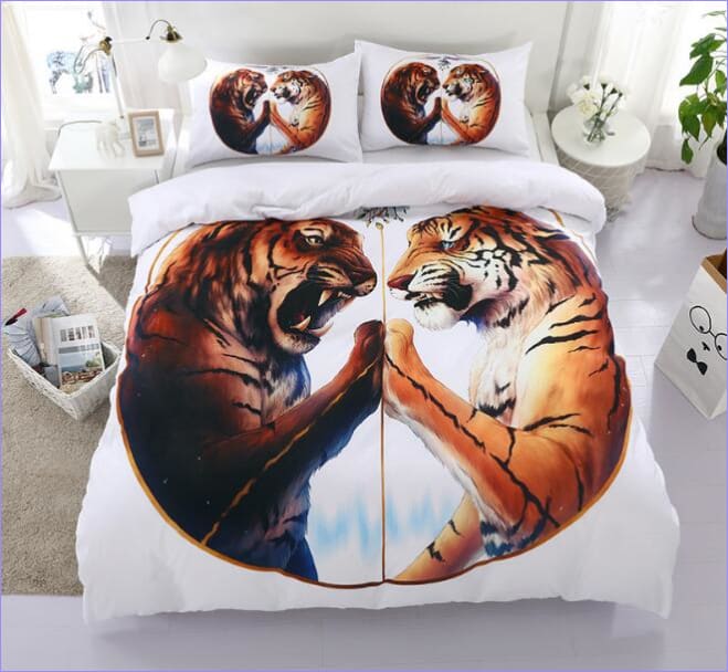 Copripiumino Clash Tiger