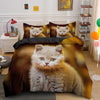 Set Letto Per Gatti Arancione