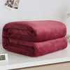 Coperta In Pile Bordeaux