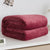 Coperta In Pile Bordeaux