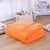 Coperta In Pile Arancione Plaid Arancione